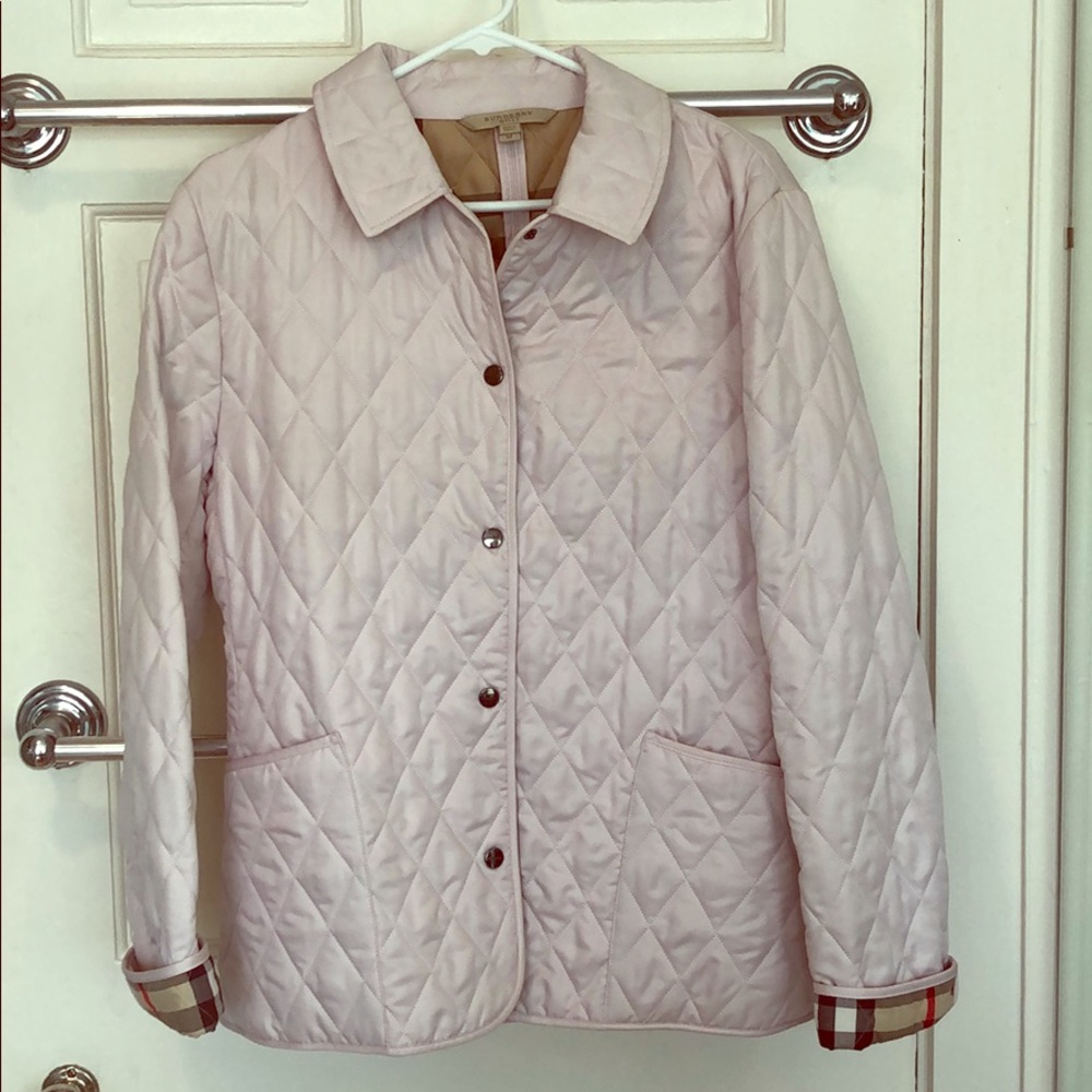 Burberry Brit Blush Quilted Jacket